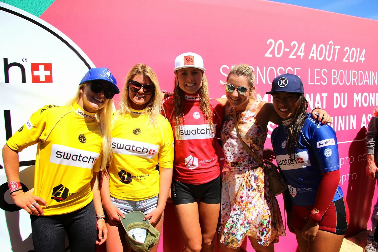 Camille et les garçons SWATCH GIRLS PRO 1