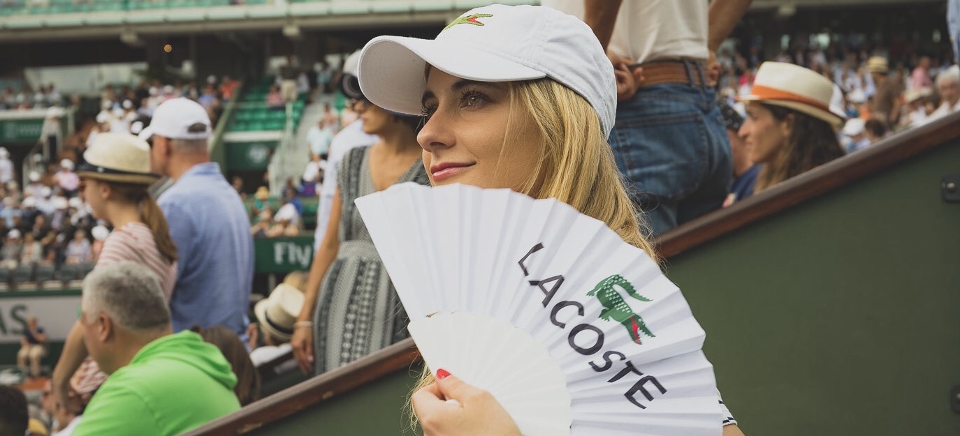 Camille et les garçons LACOSTE X ROLAND GARROS 10