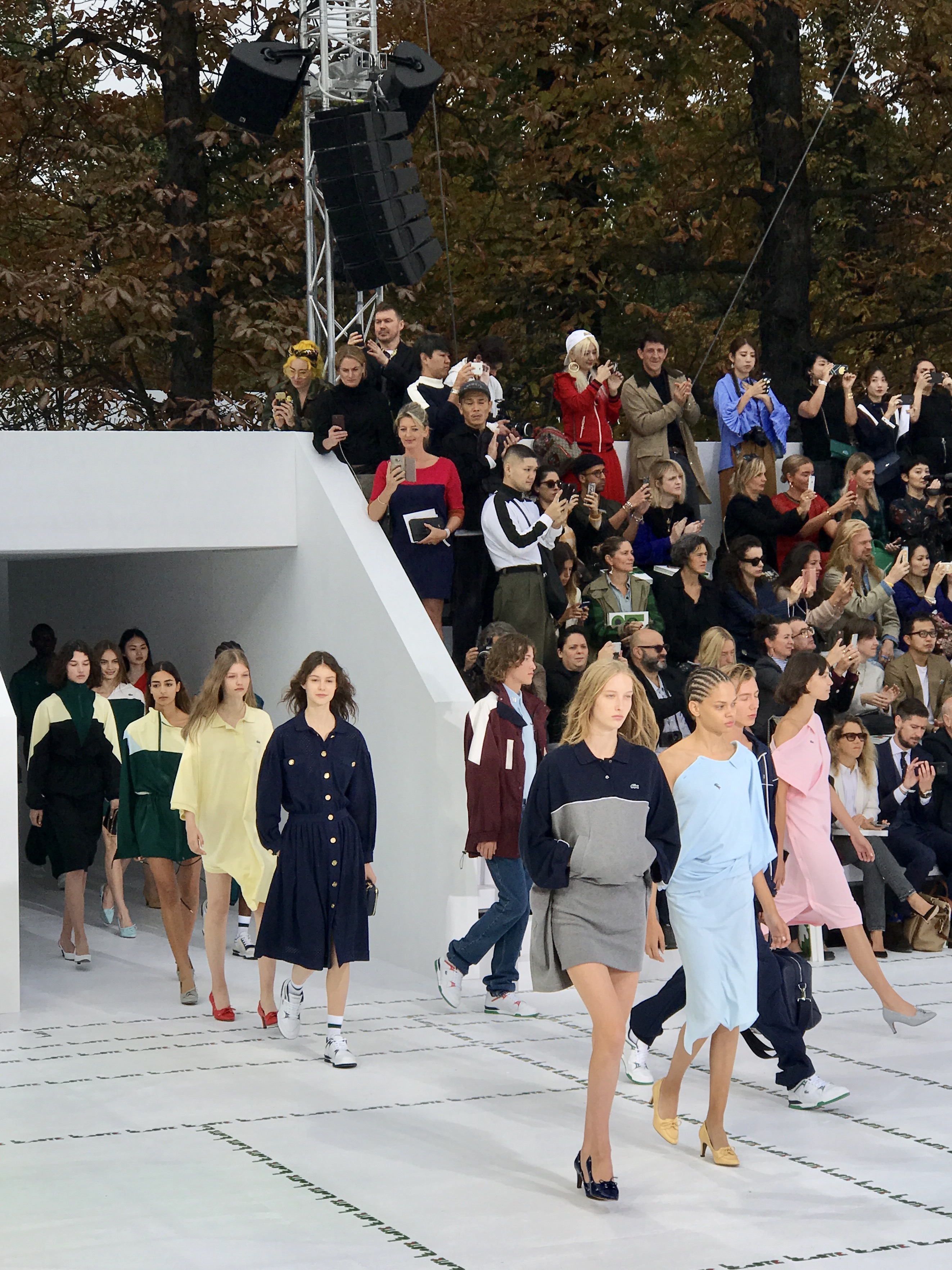 LACOSTE, PARIS FASHION WEEK, look, camille et les garçons, blog mode